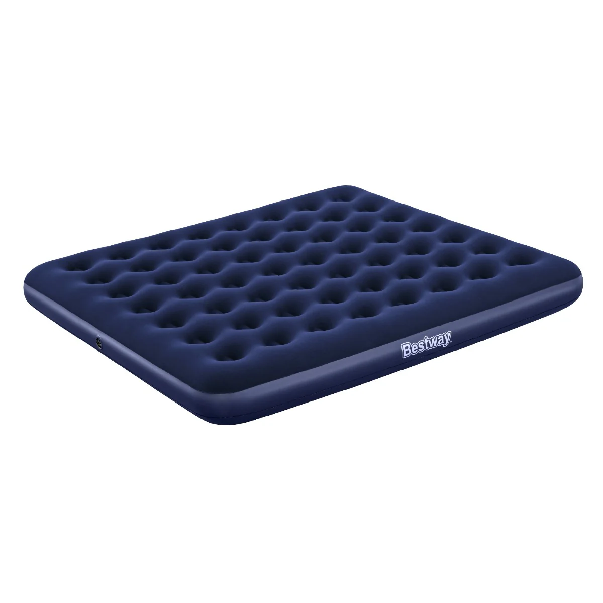 King Flocked Airbed Inflatable Air Mattress