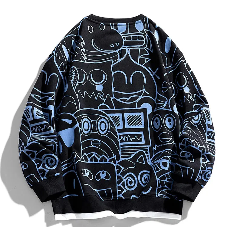 Vizor Graphic Sweatshirt