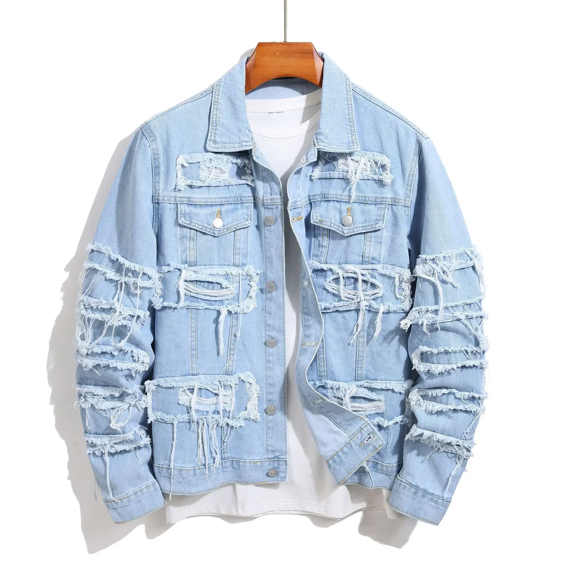 Fray Denim Jacket