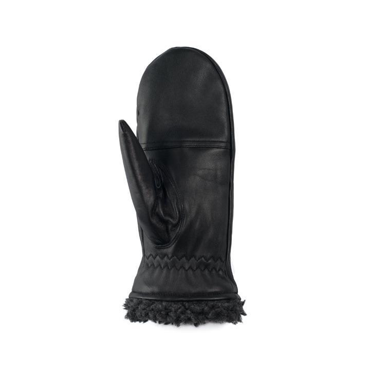 Leather Mitt with Berber Cuff