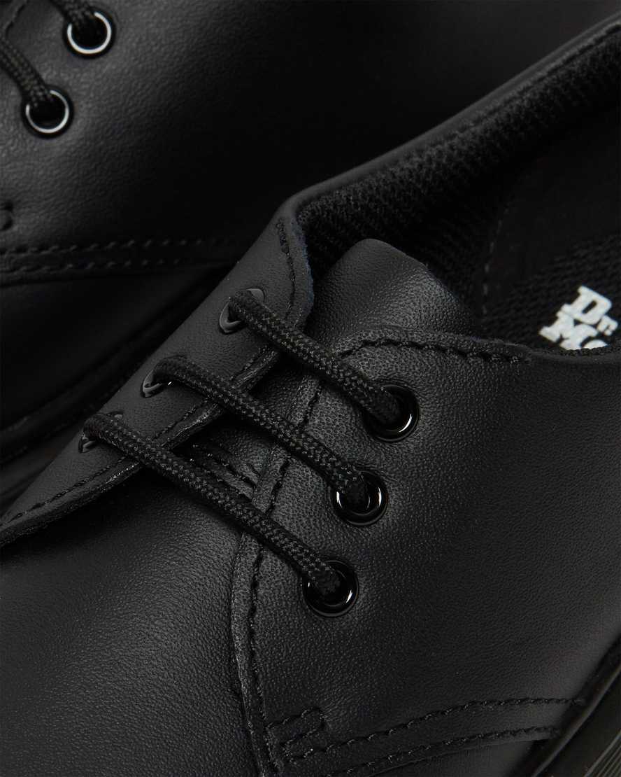 JUNIOR 1461 MONO SOFTY T LEATHER SHOES