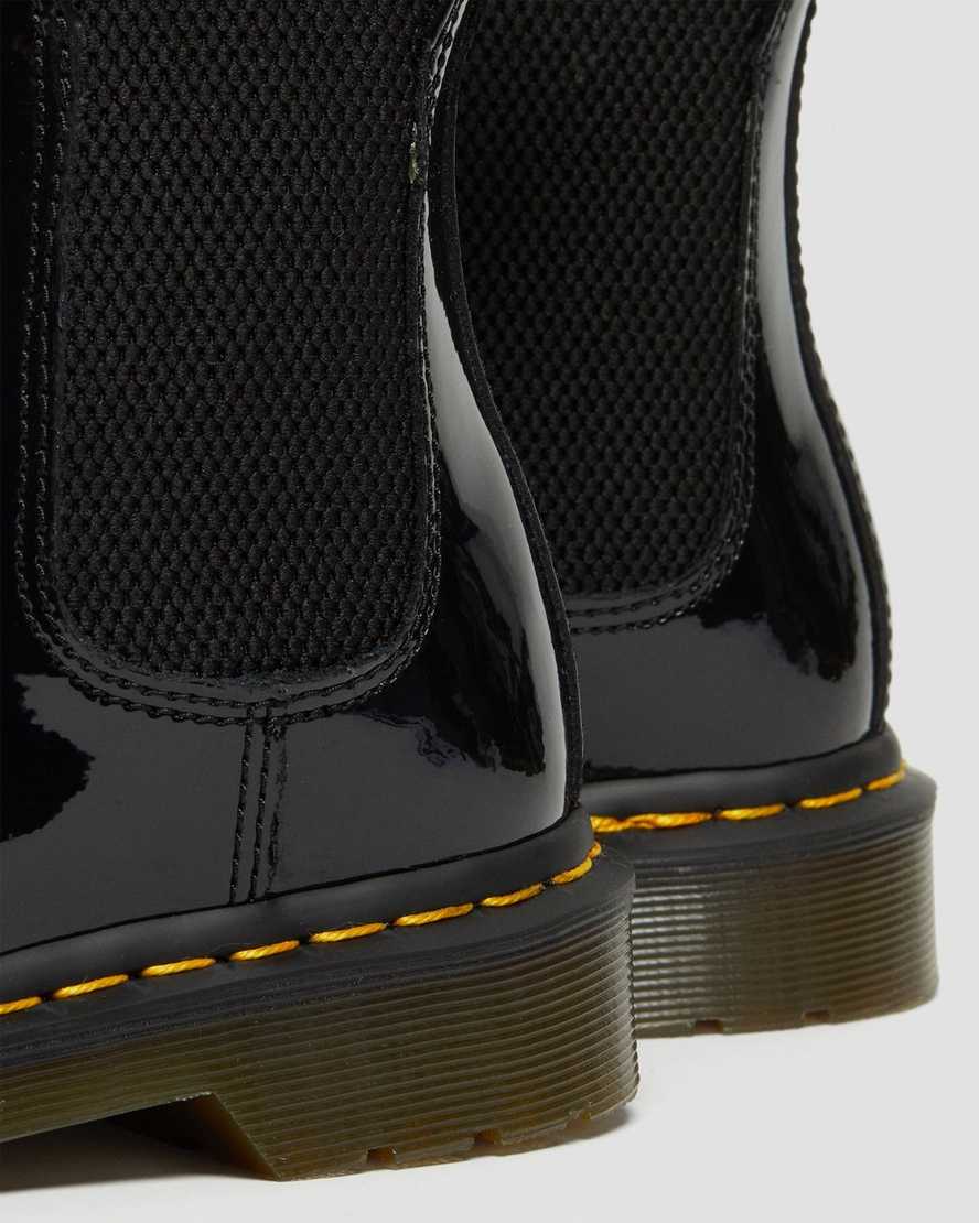2976 PATENT LEATHER CHELSEA BOOTS
