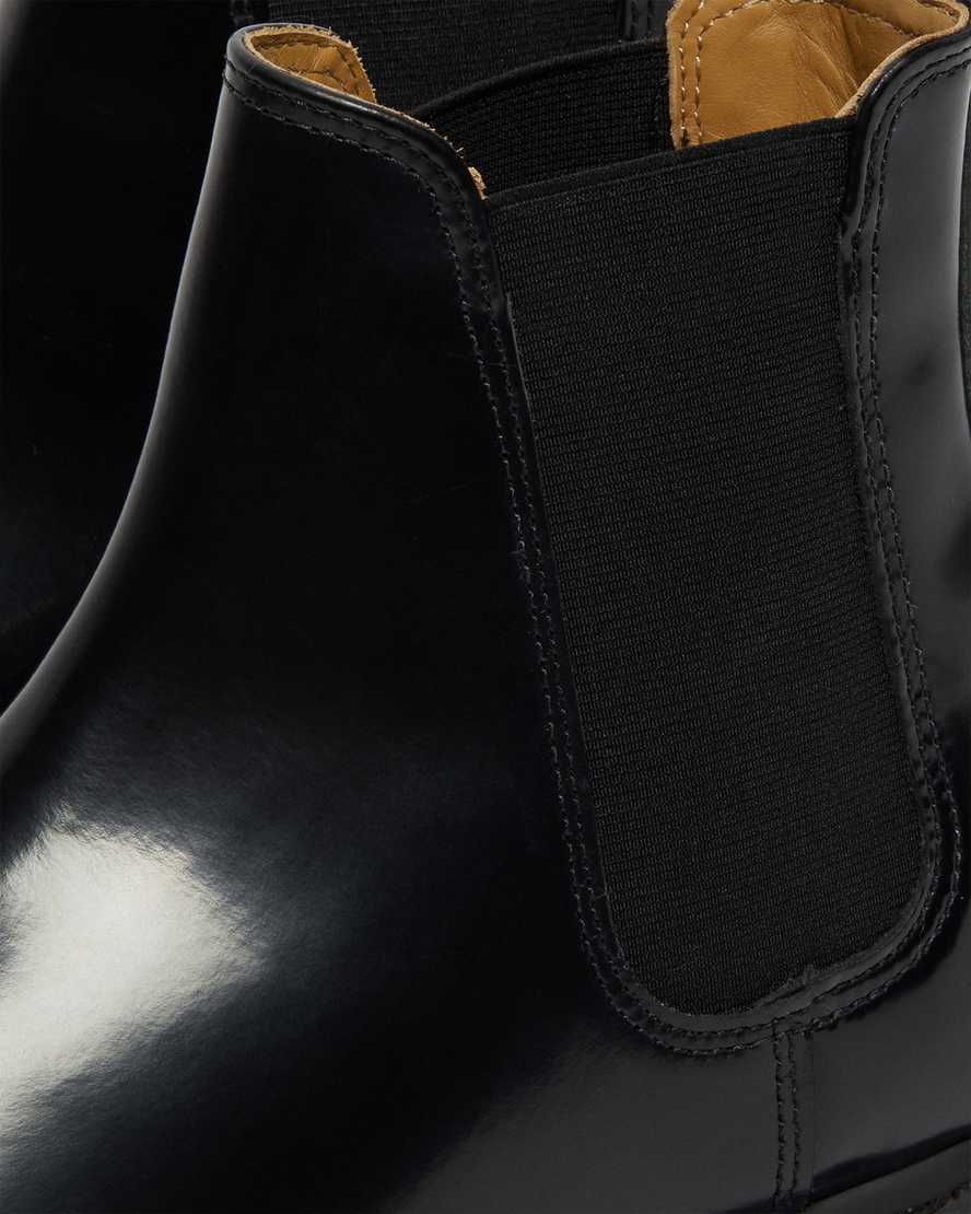 GRAEME II LEATHER CHELSEA BOOTS