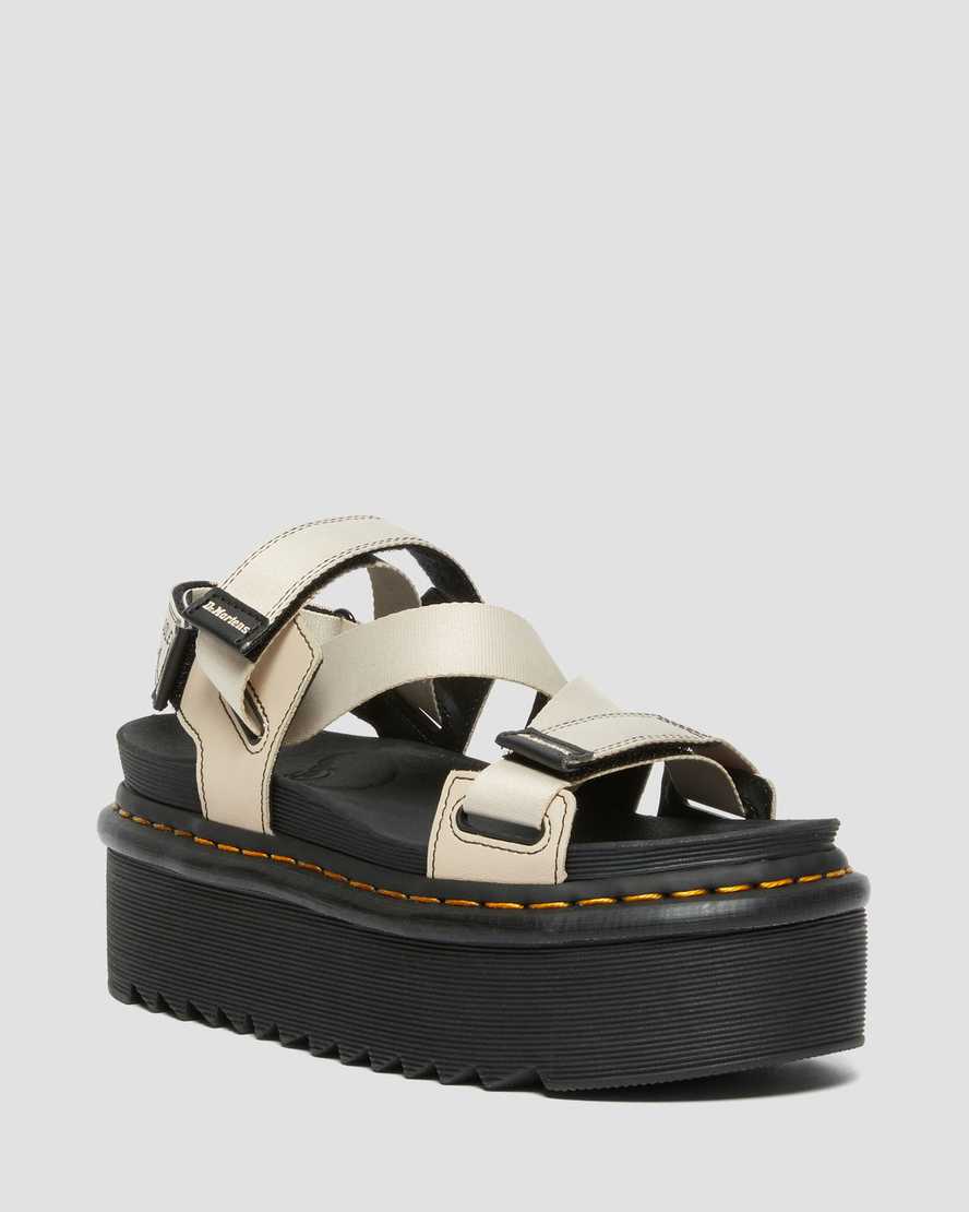 Kimber Logo Webbing Strap Sandals