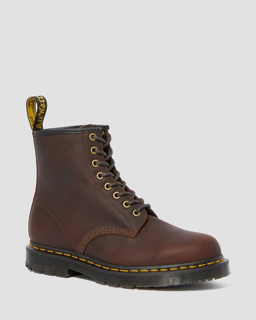 1460 DM'S WINTERGRIP LEATHER ANKLE BOOTS