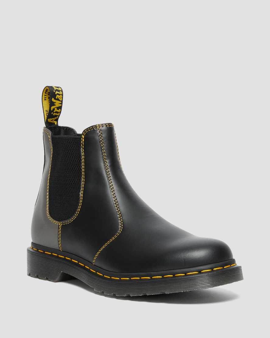 2976 Smooth Clash Leather Chelsea Boots