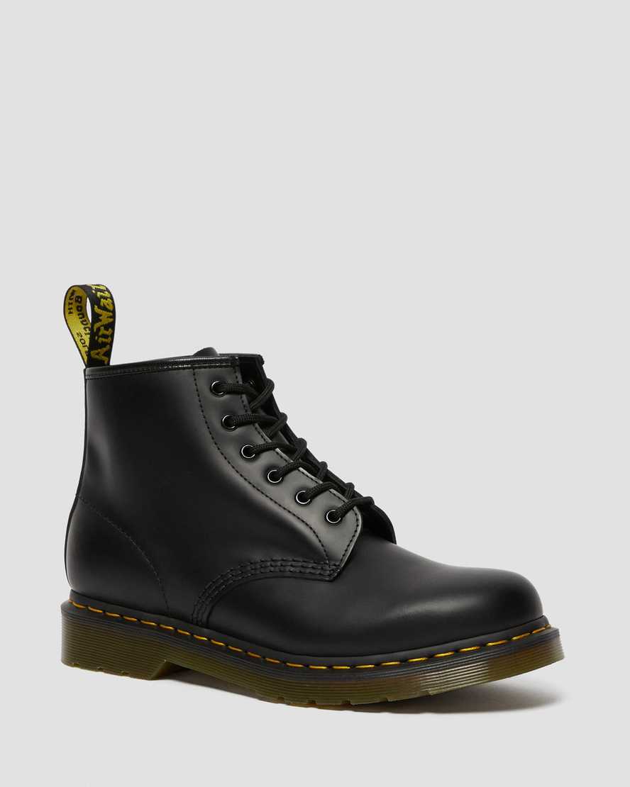 101 SMOOTH LEATHER LACE UP BOOTS