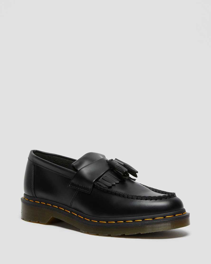 ADRIAN SMOOTH LEATHER TASSEL LOAFERS