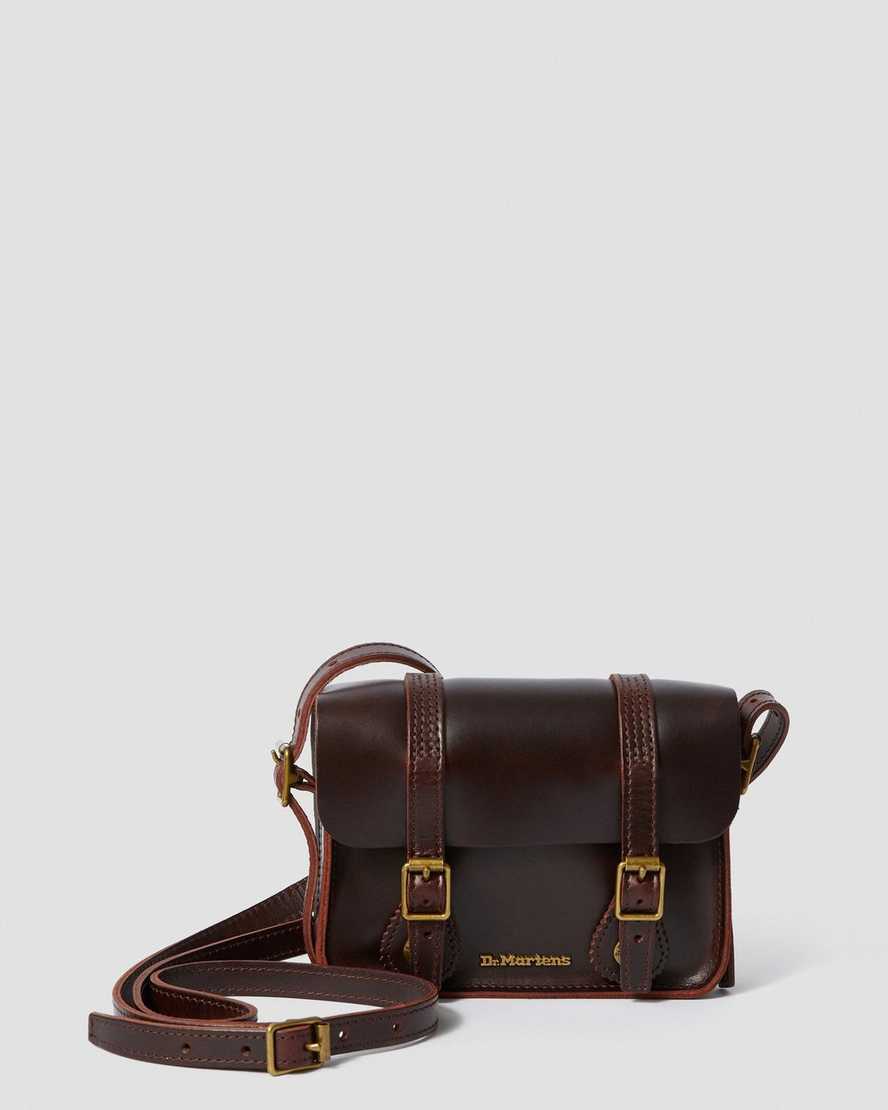 7 INCH LEATHER SATCHEL
