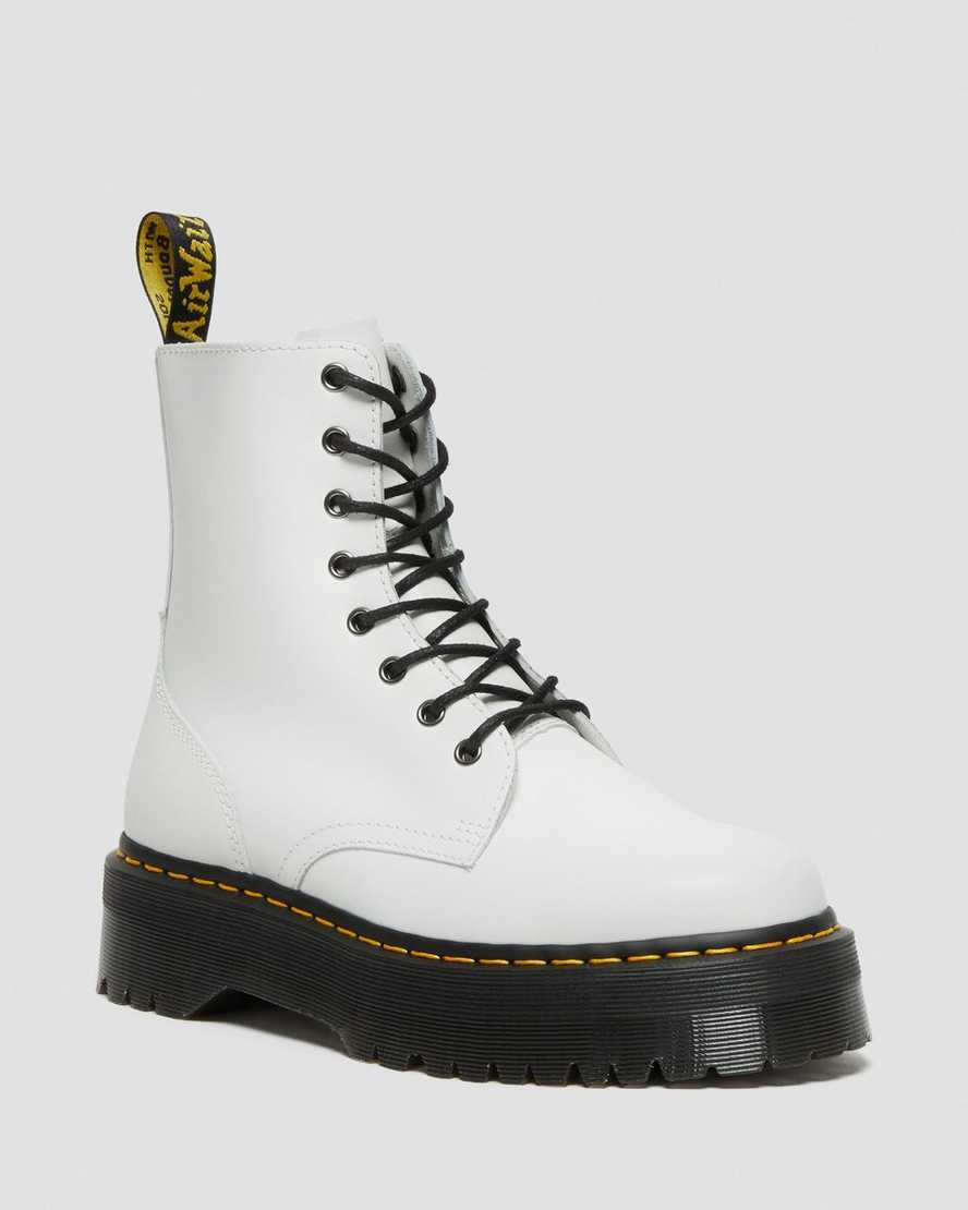 JADON SMOOTH LEATHER PLATFORM BOOTS