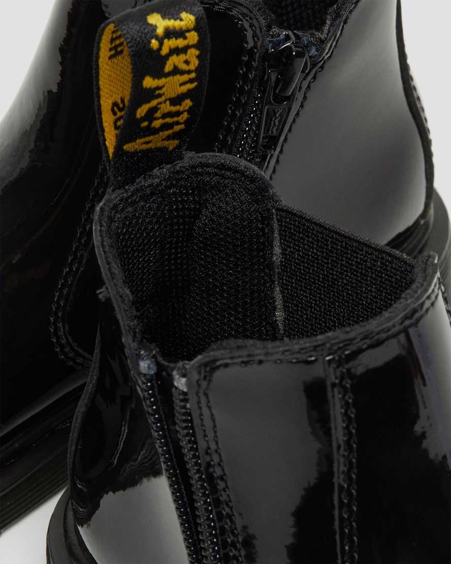2976 JUNIOR PATENT LEATHER CHELSEA BOOTS