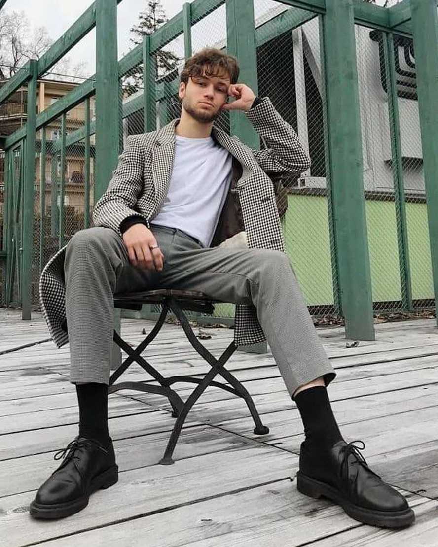 1461 MONO SMOOTH LEATHER SHOES
