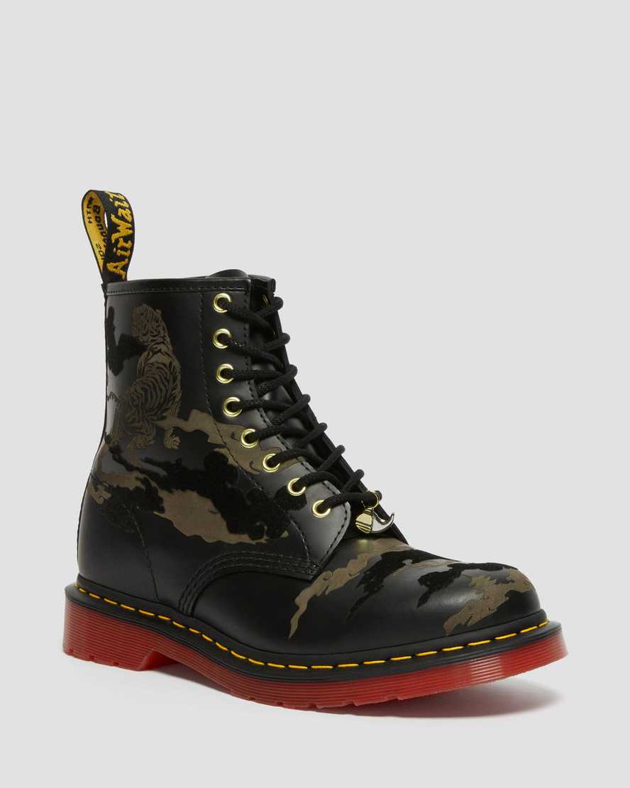 1460 Year of The Tiger Leather Lace Up Boots