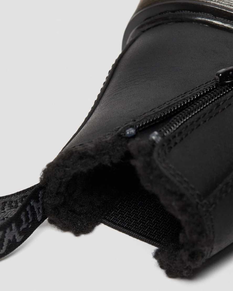 TODDLER 2976 FAUX FUR LINED LEATHER CHELSEA BOOTS