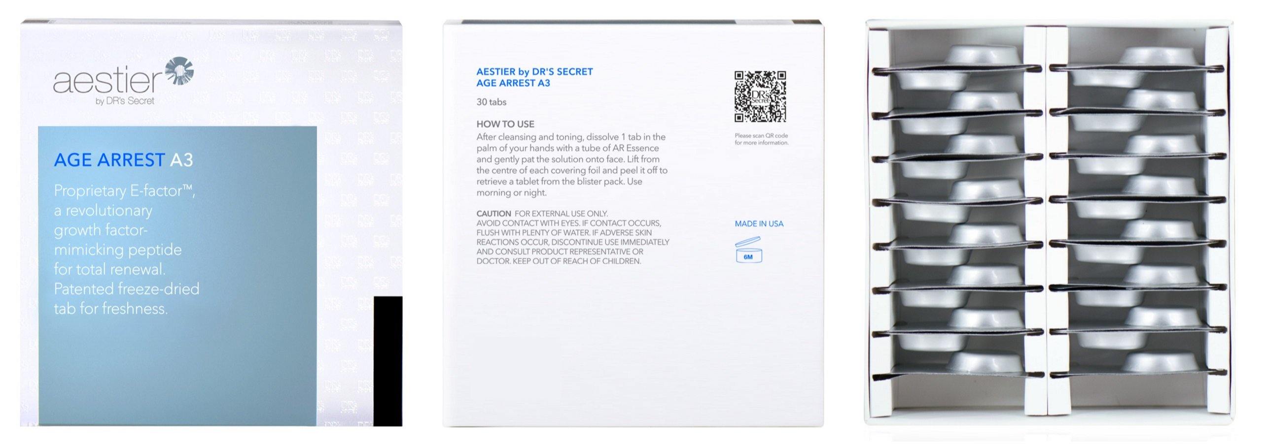 (A3 Flat Box Only) Aestier - Age Arrest 30 Tabs