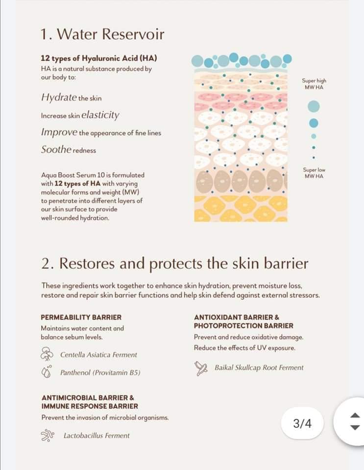 (#10) DR's Secret Aqua Boost Serum 30ml