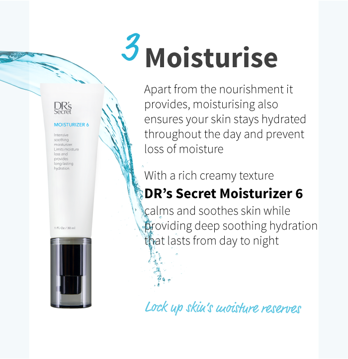 (#6) DRs Secret Moisturiser 30ml (Water Based)