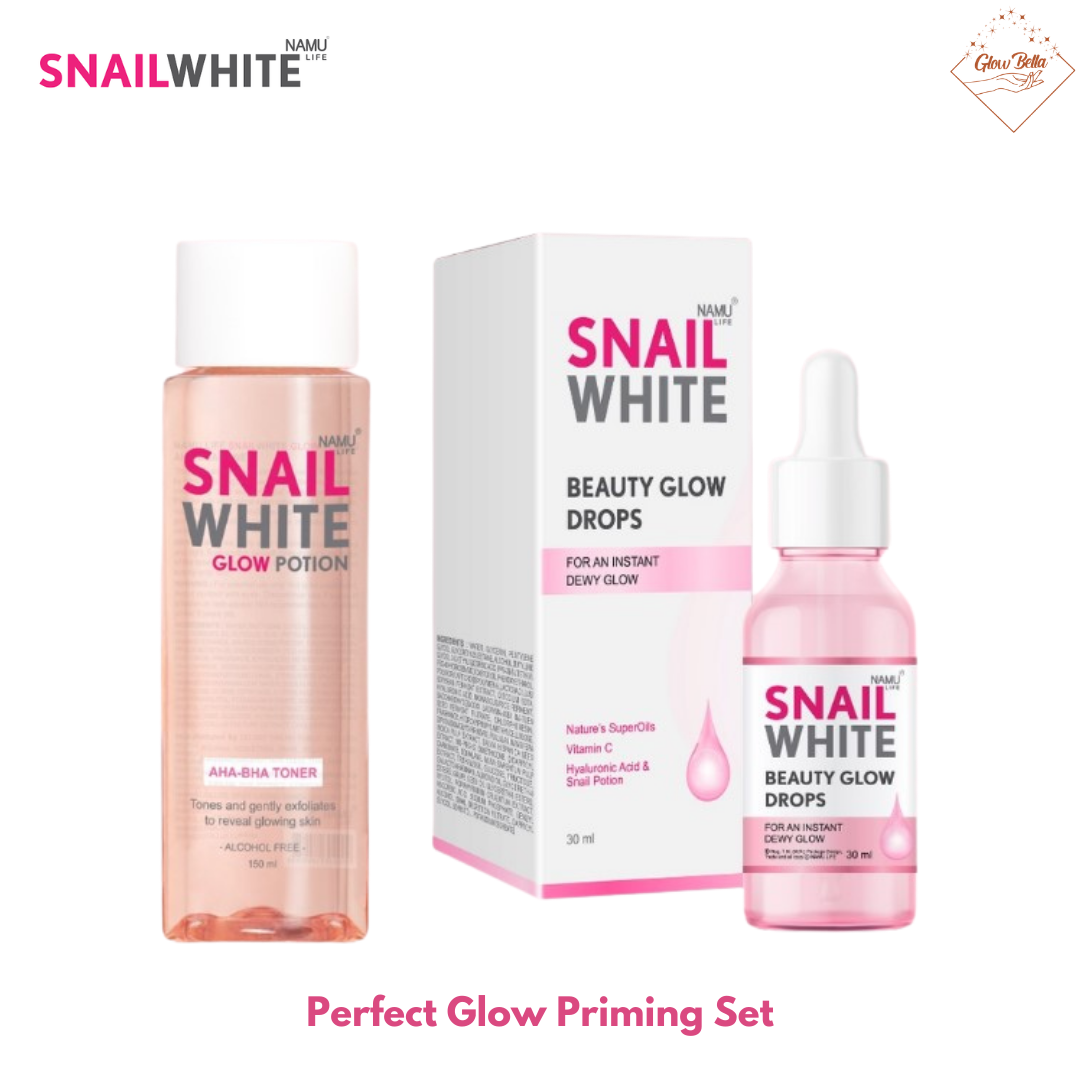 NAMU LIFE SNAILWHITE Perfect Glow Priming Set