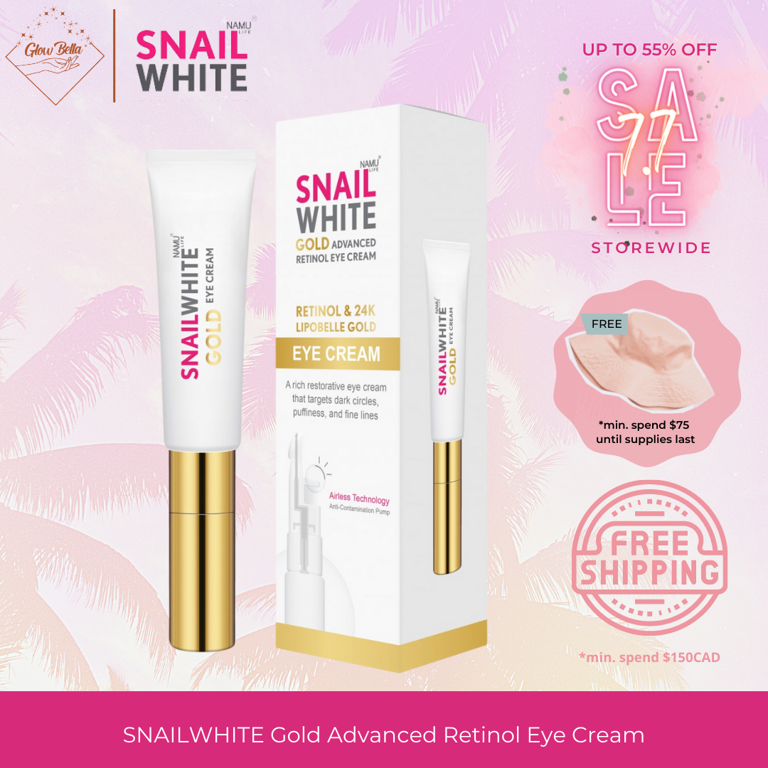 NAMU LIFE SNAILWHITE Gold Advanced Retinol Eye Cream