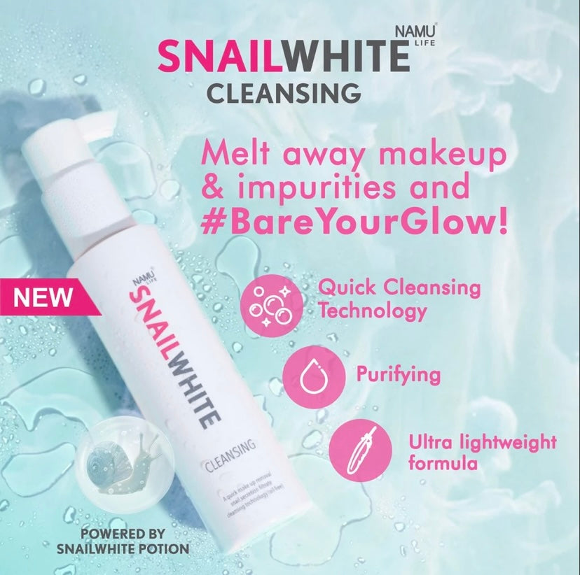 NAMU LIFE SNAILWHITE Cleansing