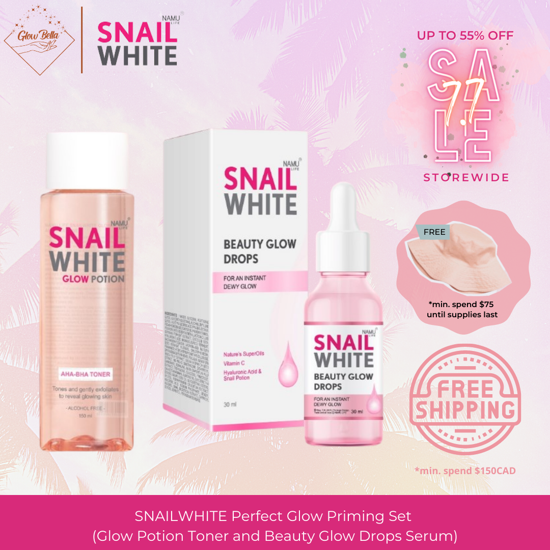 NAMU LIFE SNAILWHITE Perfect Glow Priming Set