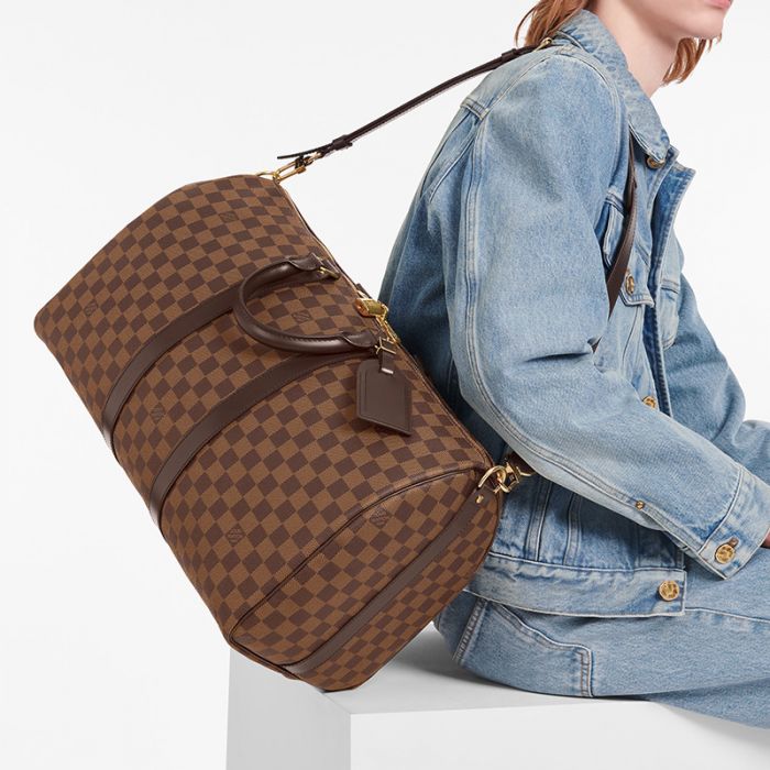 Louis Vuitton Keepall Bandouliere 55 N41414