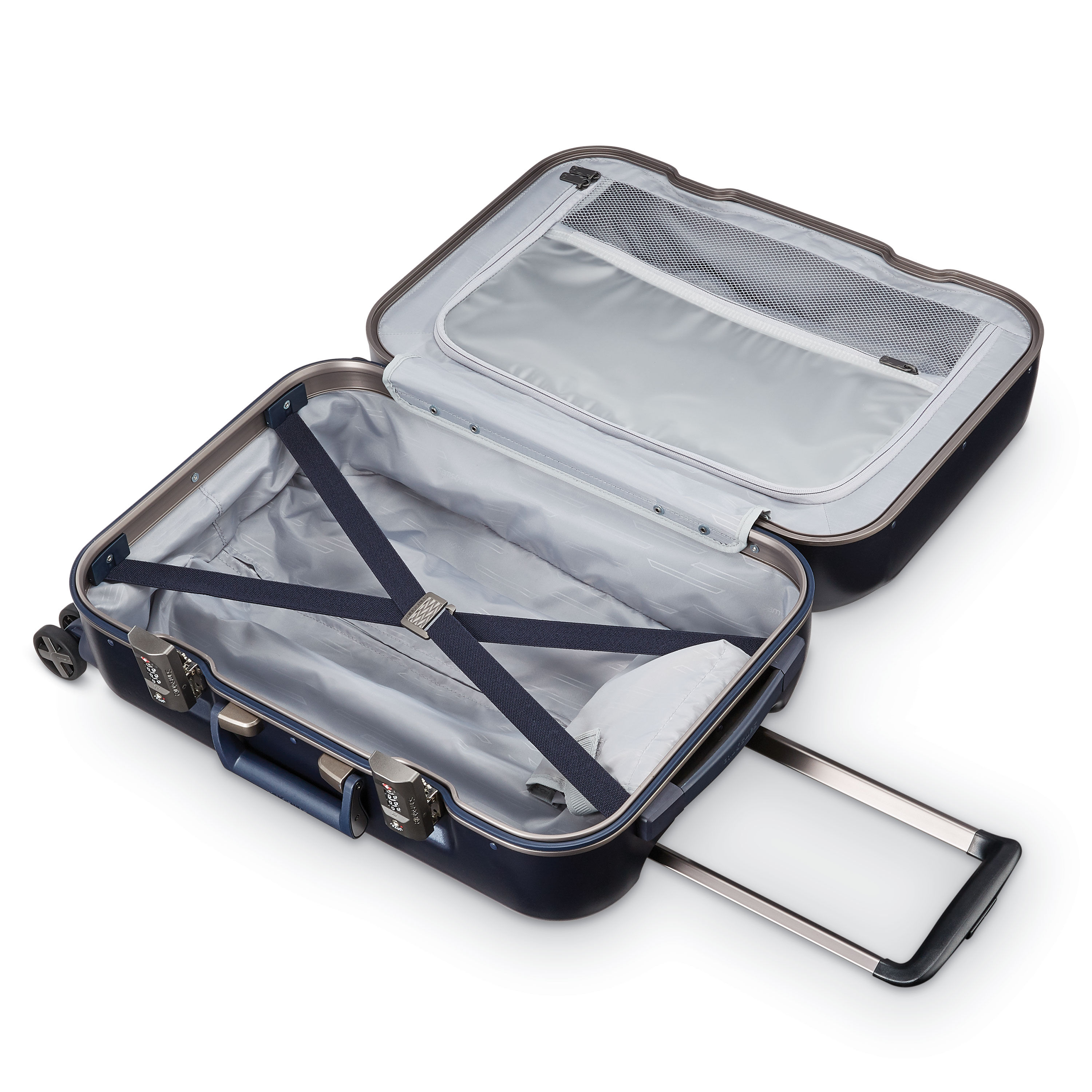 Fortifi Carry-On Spinner Aqua