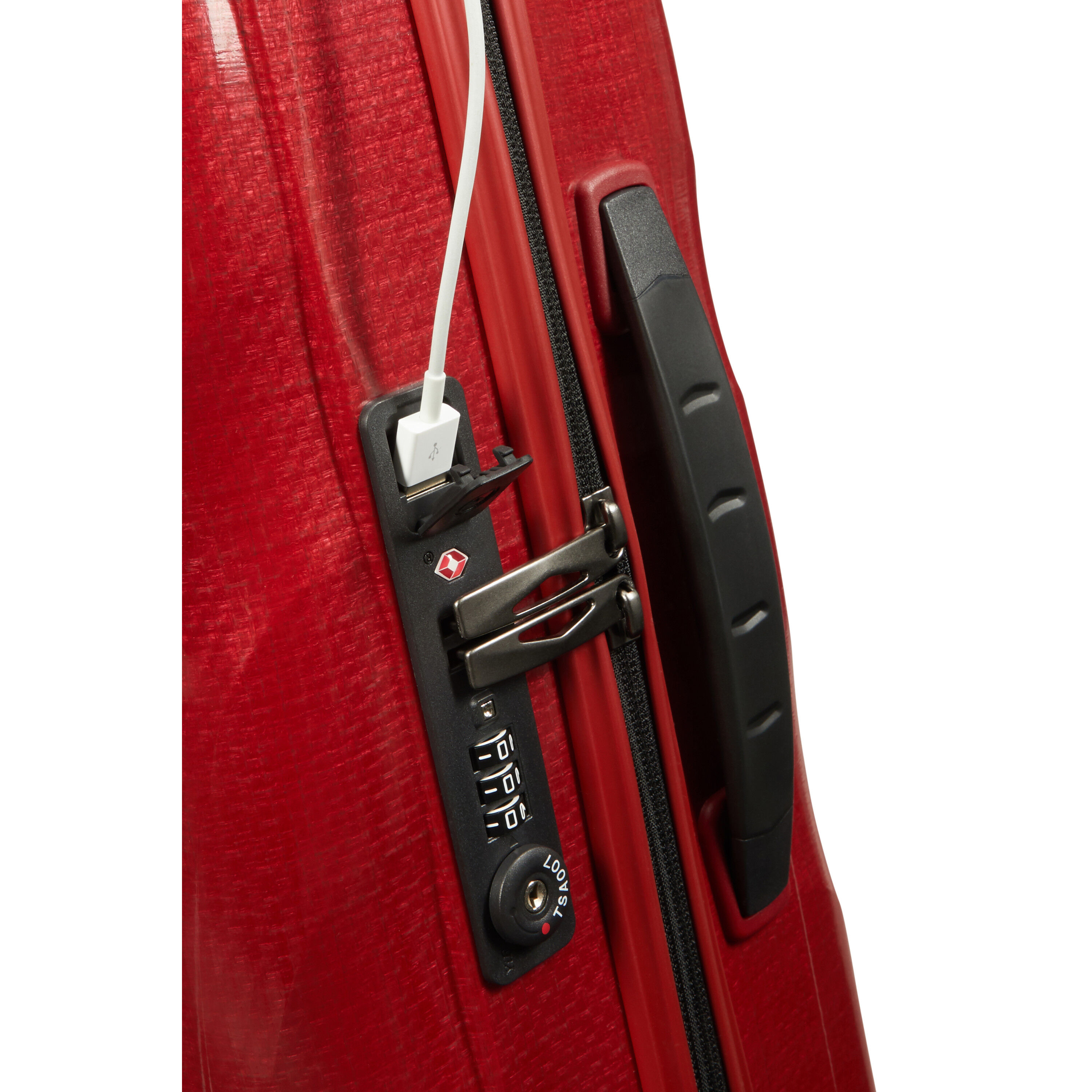 C-Lite Carry-On Spinner Chili Red