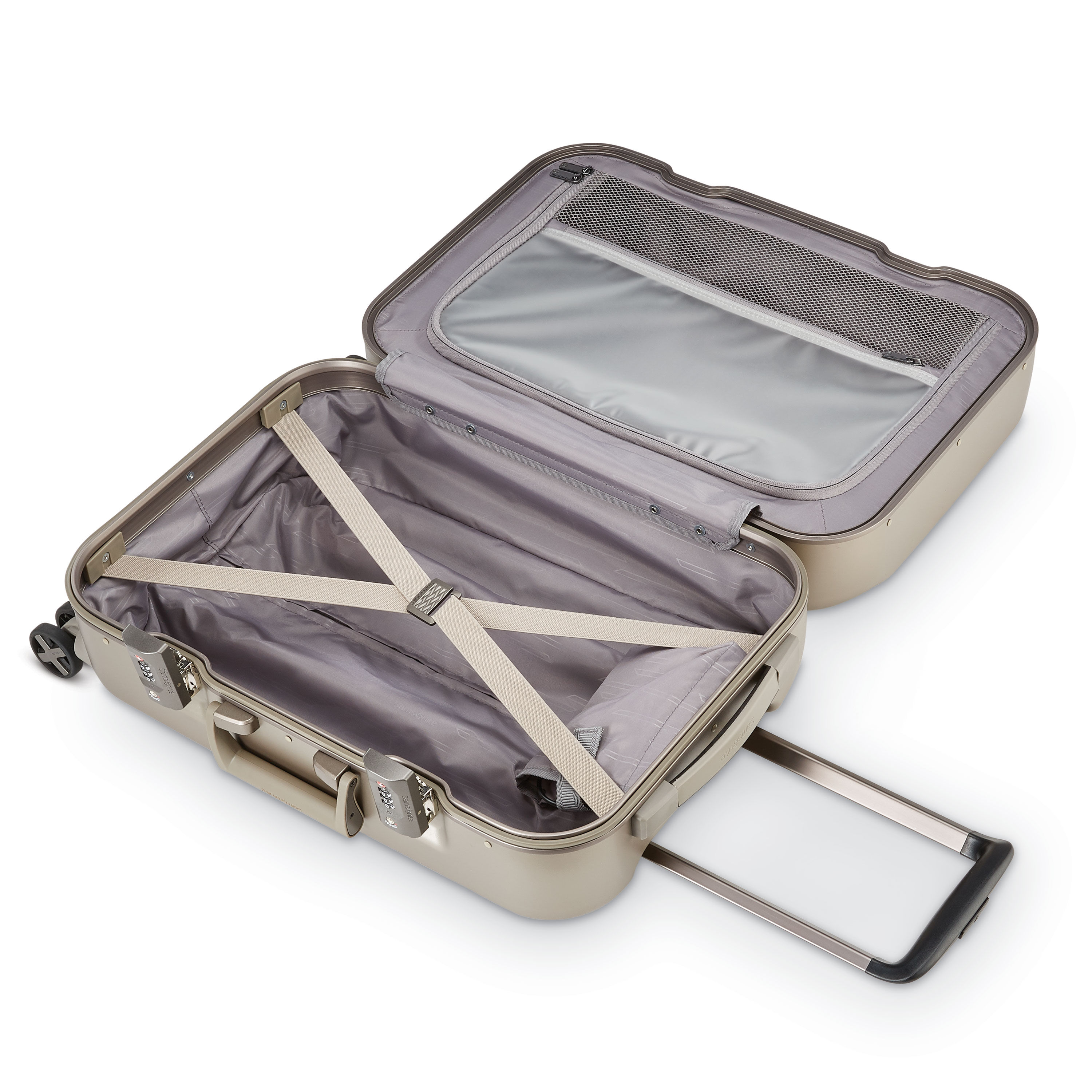 Fortifi Carry-On Spinner Dark Sand