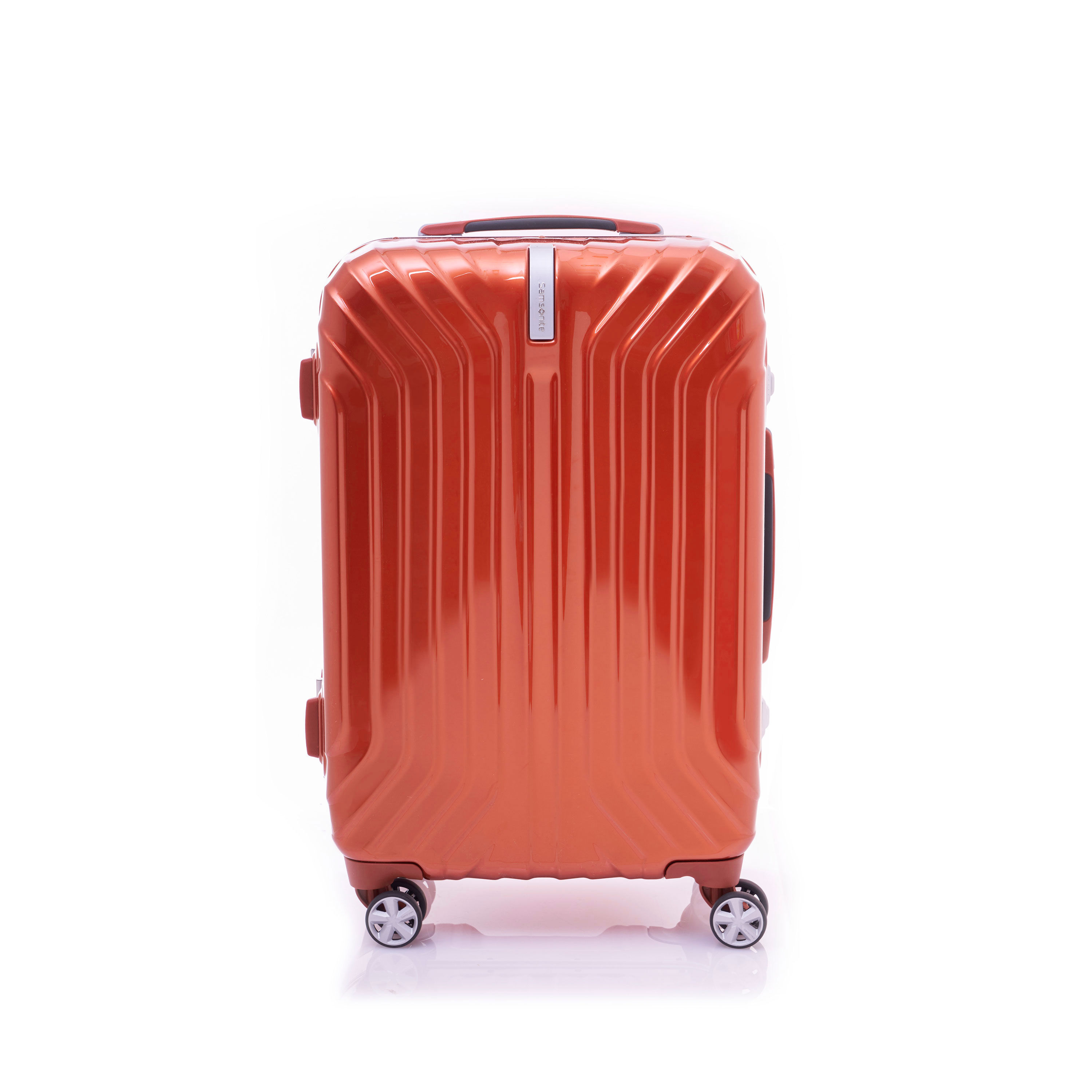 Tru-Frame Carry-On Spinner Flame Orange