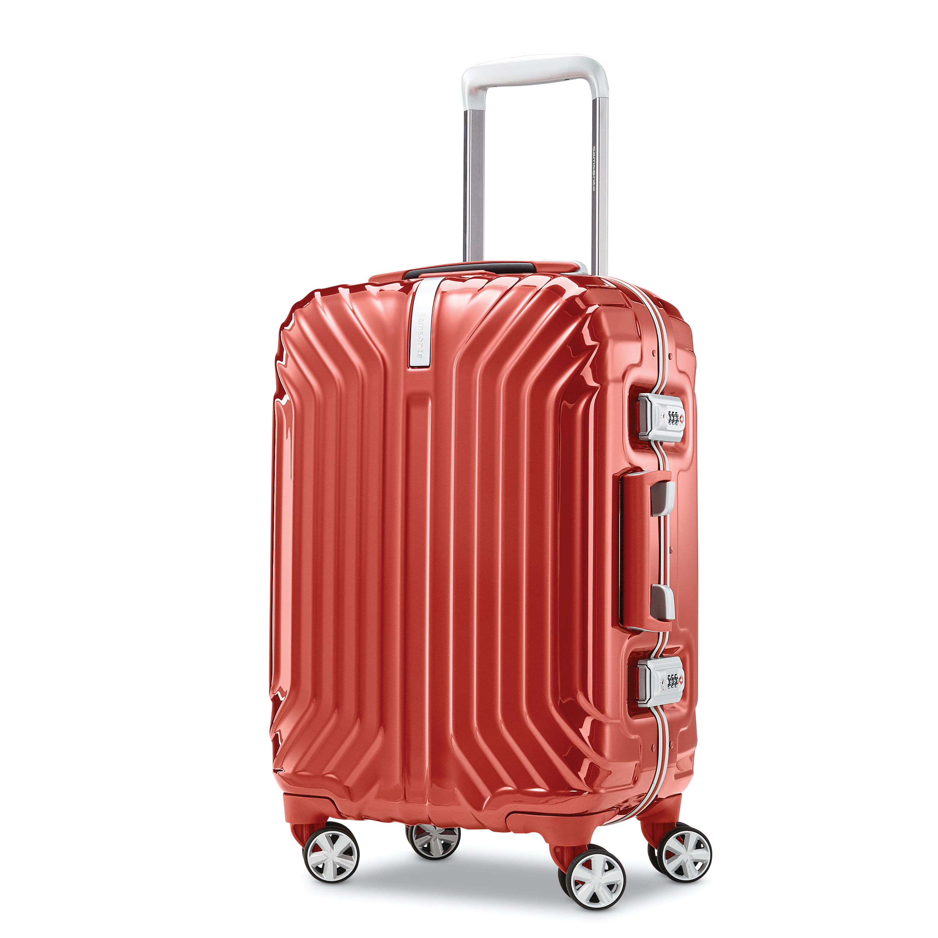 Tru-Frame Carry-On Spinner Flame Orange