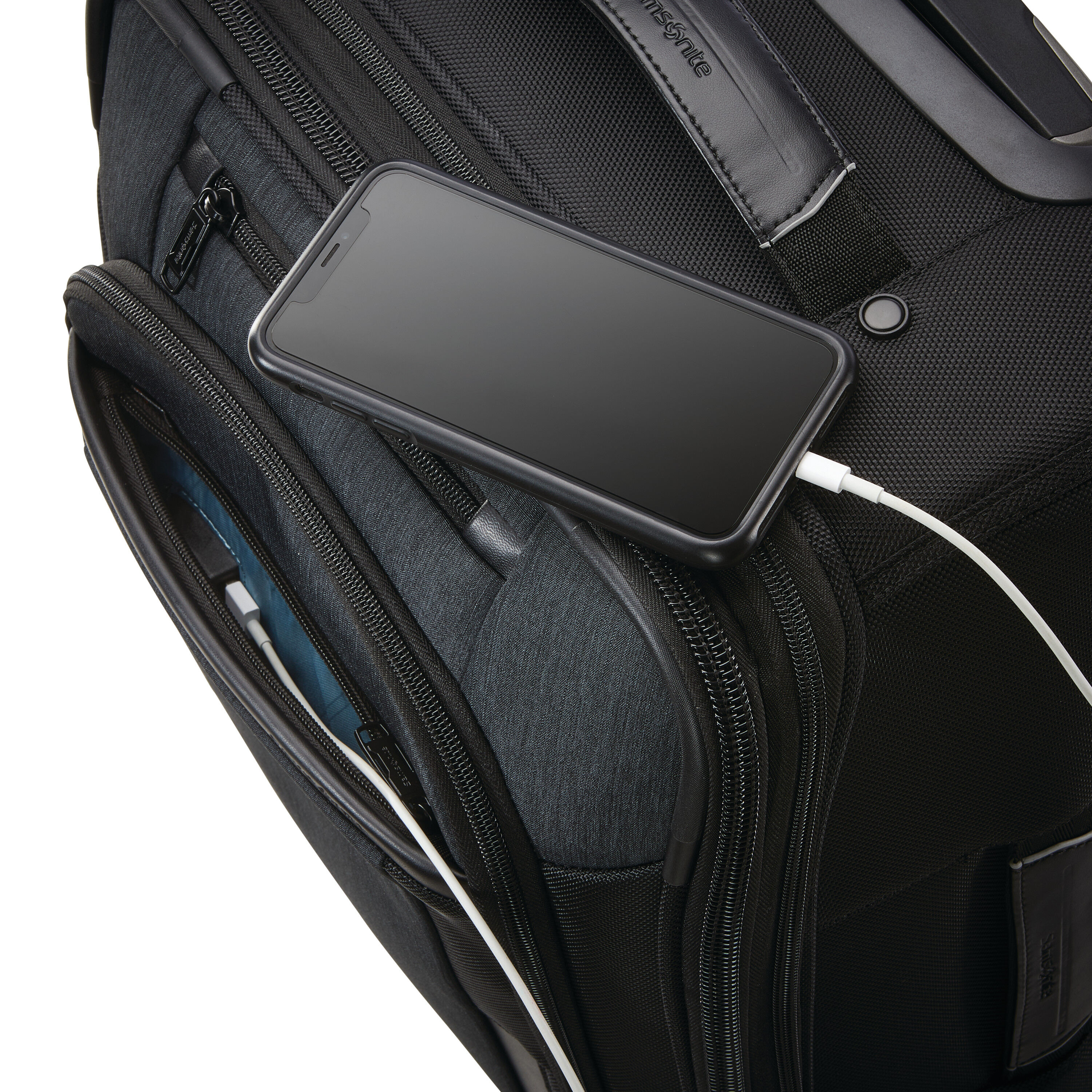 Samsonite Pro Carry-On Expandable Spinner Shaded GreyBlack