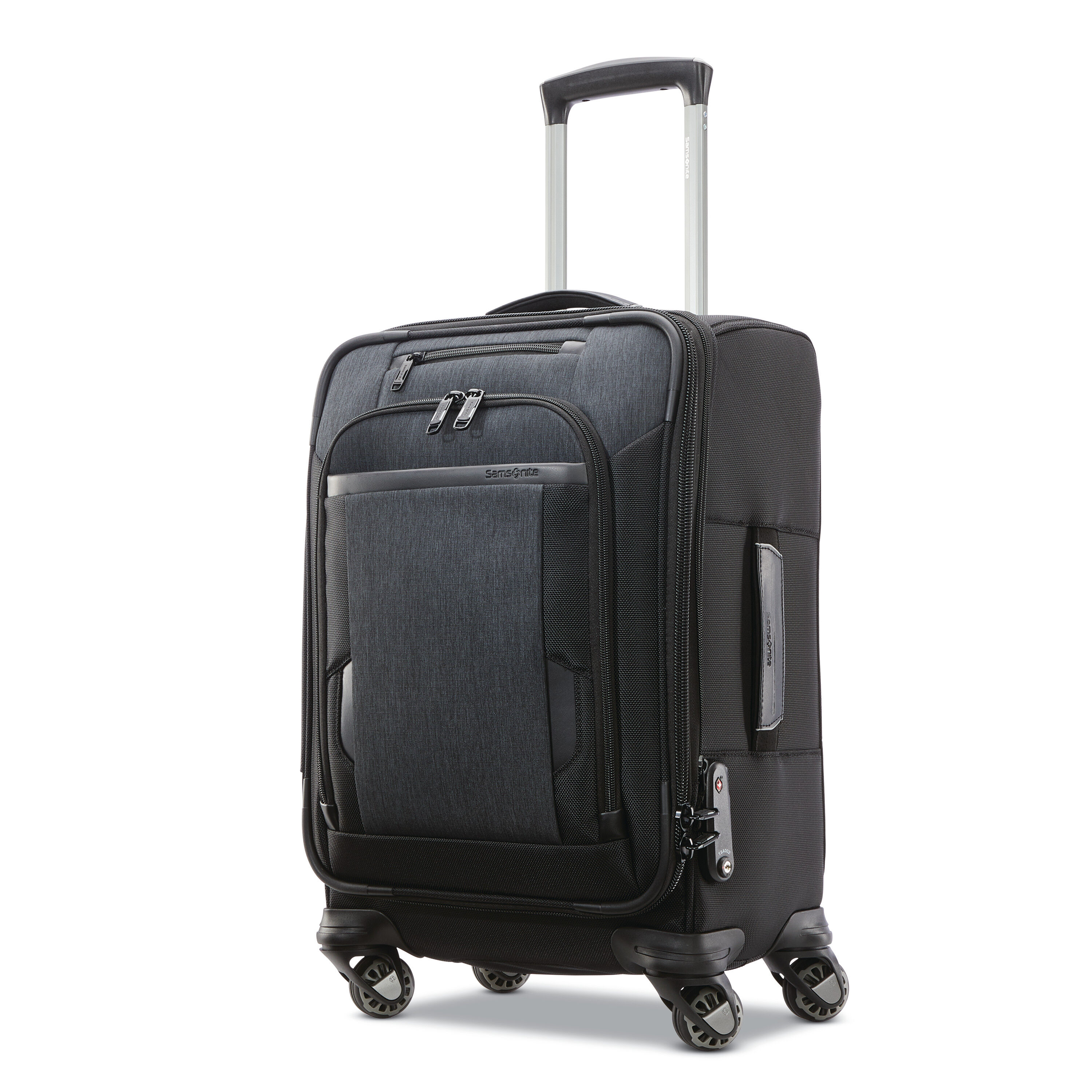 Samsonite Pro Carry-On Expandable Spinner Shaded GreyBlack