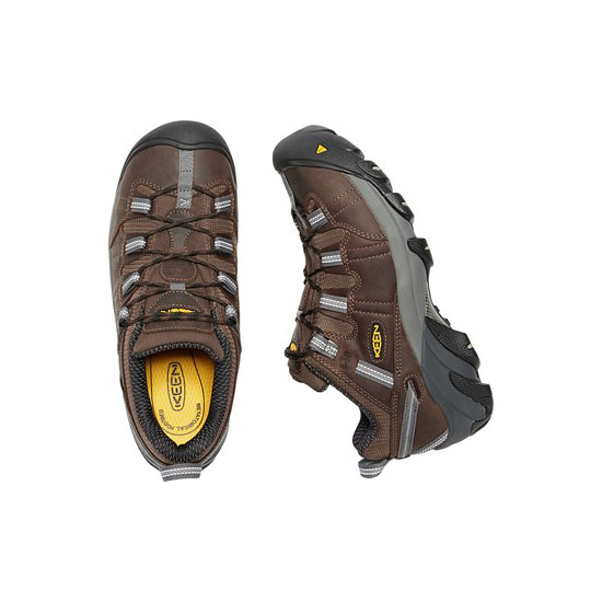 KEEN DETROIT LOW ESD DARK BROWN