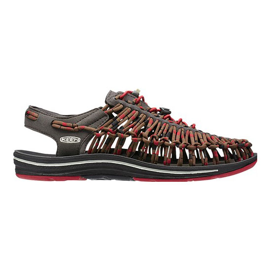 KEEN UNEEK ROUND CORD RED DAHLIA