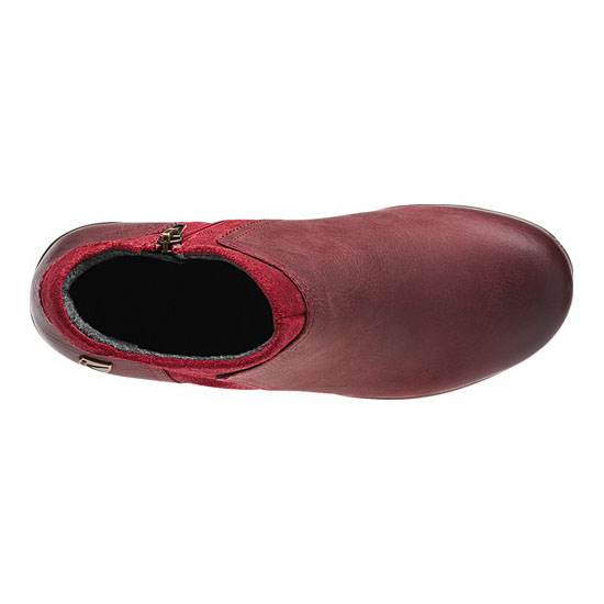 KEEN KEEN WEDGE ZIP RED DAHLIA