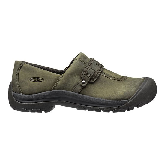 KEEN KACI FULL GRAIN SLIP-ON BURNT OLIVE