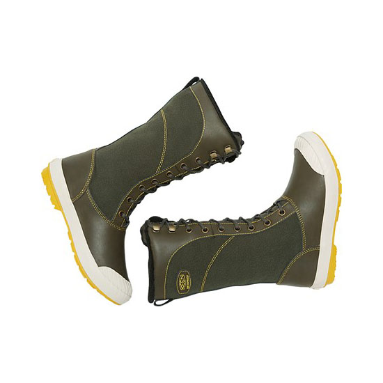 KEEN ELSA TALL CANVAS BELUGA