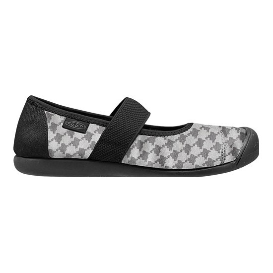 KEEN SIENNA MJ CANVAS HOUNDSTOOTH