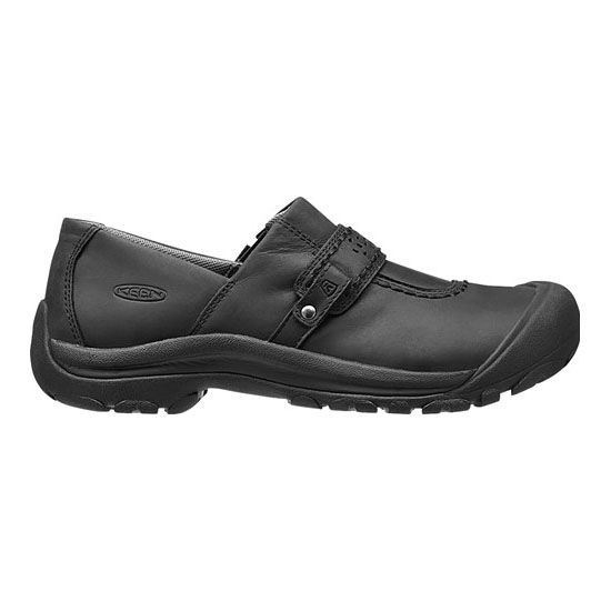 KEEN KACI FULL GRAIN SLIP-ON BLACK