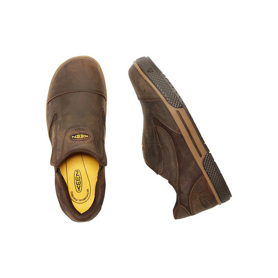 KEEN DESTIN SLIP-ON ESD CASCADE BROWN