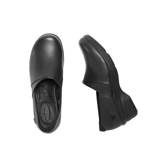 KEEN MORA SERVICE CLOG BLACK