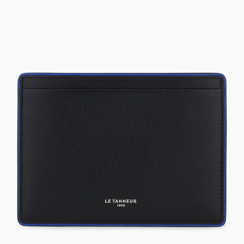 Augustin document holder in pebbled leather