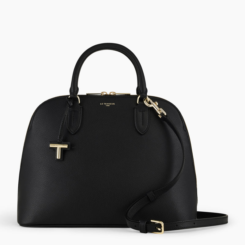 Gisèle medium bag in pebbled leather