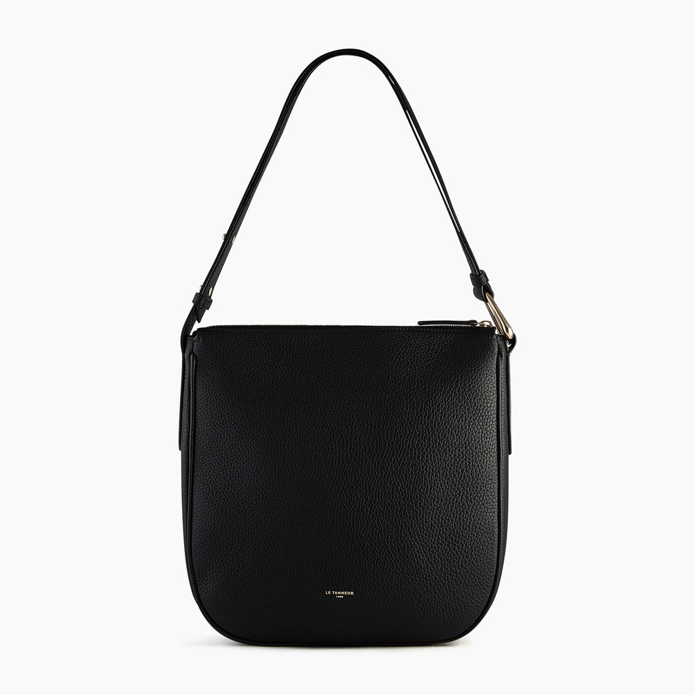Madeleine mid-sized hobo bag in grained leather