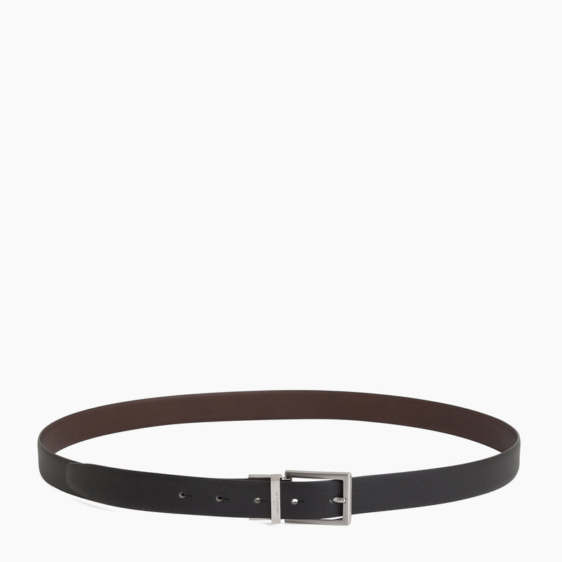 Smooth leather belt gift box