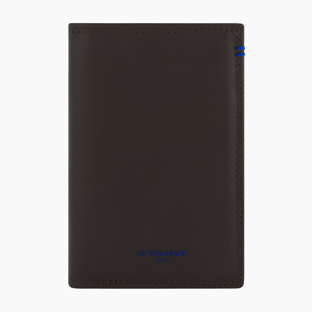 Medium Martin smooth leather cardholder with billfold