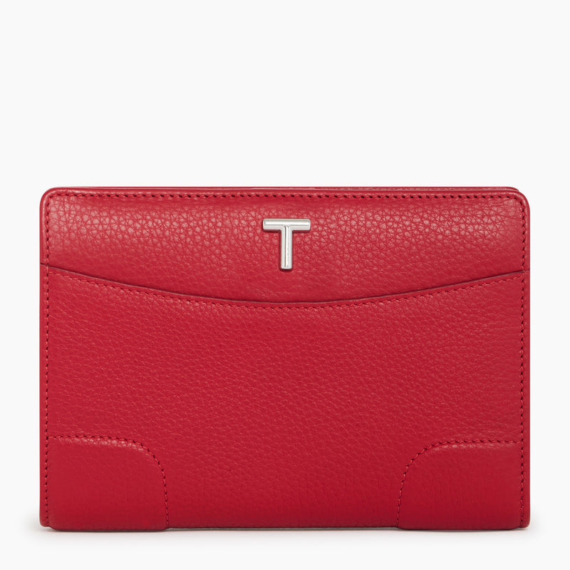 Romy medium-sized wallet in pebbled leather