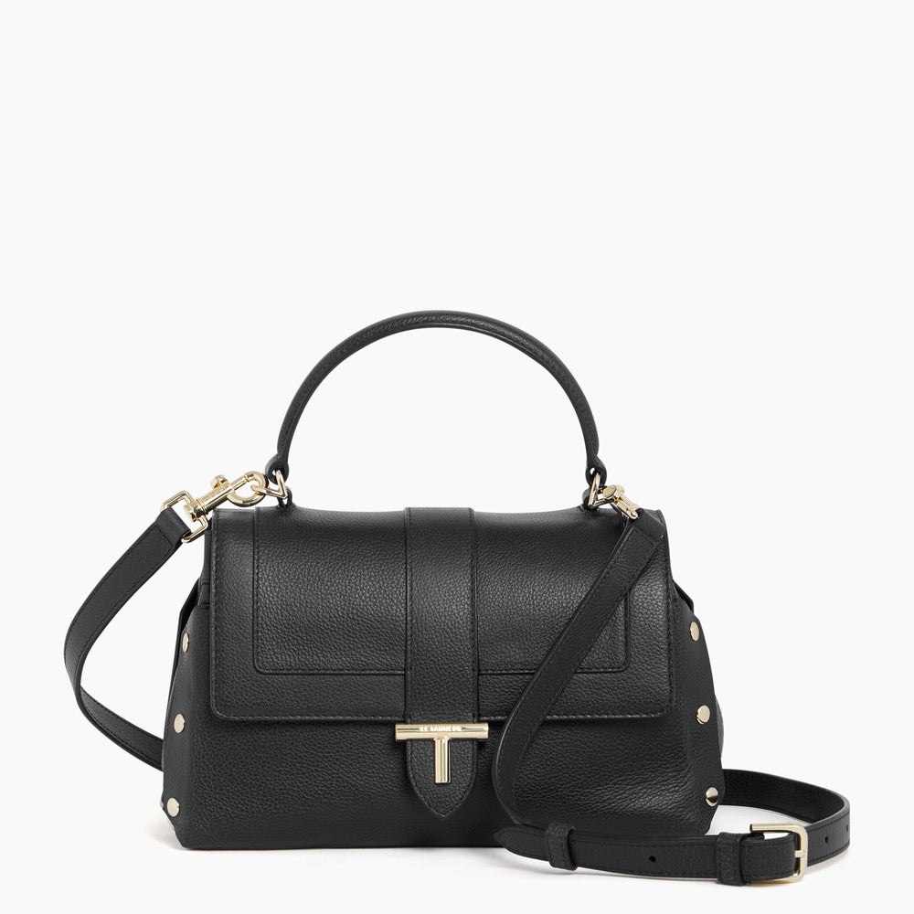 Daphné small handbag in pebbled leather