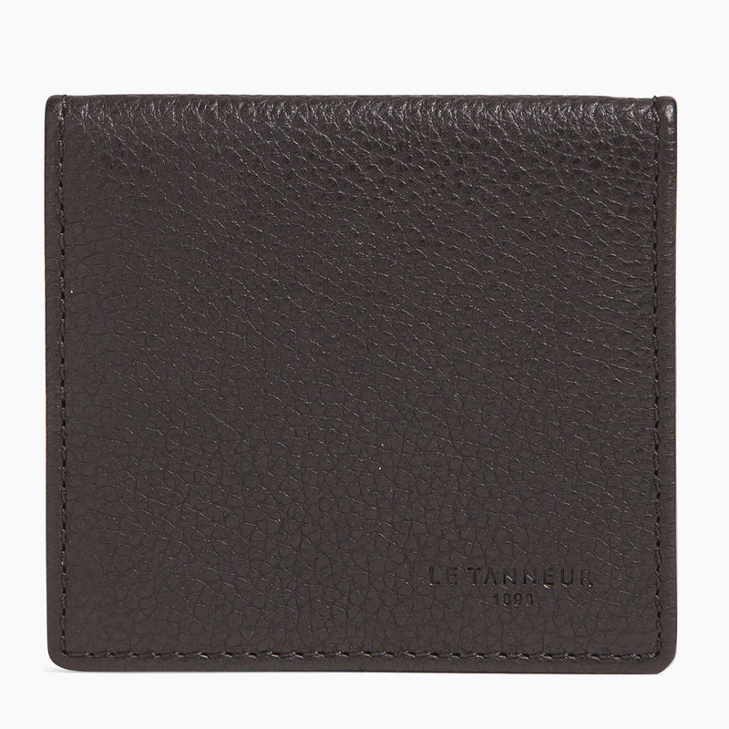 Charles pebbled leather coin wallet